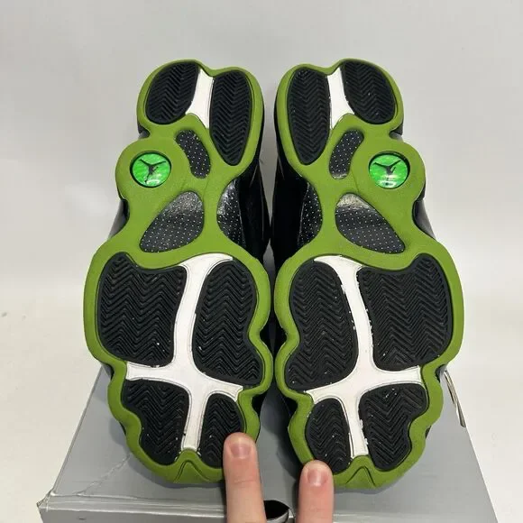 Nike Shoes Air Jordan 13 Retro “Altitude/Black Green” 2017 - Picture 7 of 9